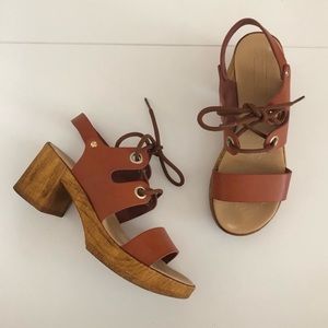 Topshop platform heels